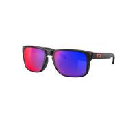 Oakley - Occhiali da sole - Holbrook Matte Black Positive Red Iridium - Nero