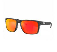 Oakley Uomo Oakley OO9417 HOLBROOK XL 941729 Occhiali da sole O_Matter Grigio Rosso Squadrata Normale Prizm