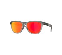 Oakley - Occhiali da sole polarizzati - Frogskins Range XL Matte Grey Smoke/Prizm Ruby per Uomo - Grigio