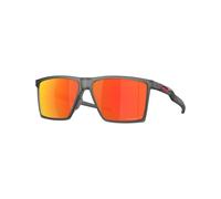 Oakley Unisex Oakley OO9482 FUTURITY SUN 948204 Occhiali da sole O_Matter Grigio Rosso Squadrata Polarizzata Prizm