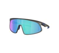 Oakley - Occhiali da sole polarizzati - Rslv Matte Grey Smoke Prizm Sapphire - Grigio