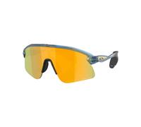Oakley - Occhiali da sole polarizzati - Stunt Devil S Matte Trans Abyss/Prizm 24K per Uomo - Grigio