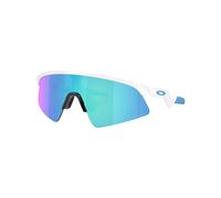 Oakley - Occhiali da sole - Resistor Sweep Polished White Prizm Sapphire - Bianco