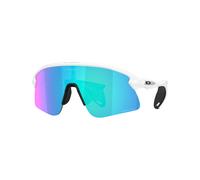 Oakley - Occhiali da sole - Stunt Devil S Matte White/Prizm Sapphire per Uomo - Bianco
