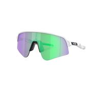 Occhiali Oakley Sutro Lite Sweep Matte White con lenti Prizm Road Jade