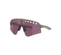Oakley - Occhiali da sole - Sutro Lite Sweep Tdf Matte Grey Ink Prizm Road Black - Grigio