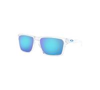 Oakley Uomo OO9448 SYLAS 944804 Occhiali da sole Plastica Trasparente Prizm Sapphire Squadrata Normale Prizm