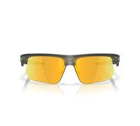Oakley Unisex OO9400 BISPHAERA 940020 Occhiali da sole O_Matter Verde Oro Squadrata Polarizzata