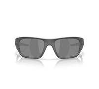 Oakley Occhiali da sole Uomo Oo9486 Masseter, Acciaio/Prizm Nero, 60 mm