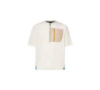 Maglia Oakley Off Grid Tech manica corta bianco blu - S