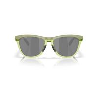 Oakley Oo9503 Frogskins Range XL, Occhiali Unisex-Adulto, Felce Opaca/Felce Trasparente/Prizm Black, 58 mm