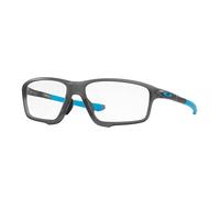 Oakley Pacchetto Occhiali OX8080: OX 8080 808001 Grigio Satinato Fumo e Guinzaglio Universale Antiscivolo Silicone