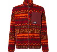 Oakley - Pile caldo da uomo - Mountain Fire Sherpa Grenache Norway Pattern per Uomo - Taglia L - rosso