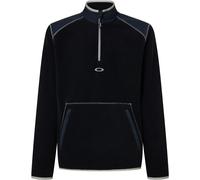 Oakley - Pile tecnico da uomo con collo a zip - Butter Tech Fleece Black per Uomo in Poliestere Riciclato - Taglia M - Nero