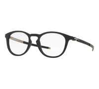Oakley Pitchman R OX8105-01, Nero, Plastic, Uomini occhiali 50