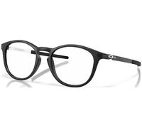 Oakley Uomo OX8105 PITCHMAN R 810525 Montature da vista O_Matter Nero Trasparente Rotonda Normale