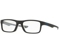 Oakley Plank 2.0 OX8081-01, Nero, Plastic, Unisex occhiali 51