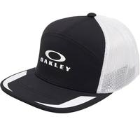 Oakley Podium Trucker Hat 022 - Black White Small-Medium