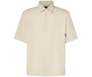 OAKLEY Poplin Pocket Shirt - Uomo - Beige - Taglia M- modello 2025