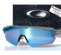 Oakley RADAR EV PATH Grigio Opaco Lenti Polarizzate PRIZM Acqua Profonda 9208-F6