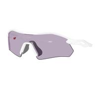 Occhiali Oakley Radar Plate Polished White con lente Prizm Slate