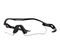 Occhiali oakley radar plate polished black clear to black iridium photochromic ref oo9495 0236