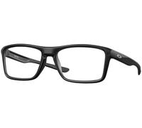Oakley Uomo OX8178 RAFTER 817801 Montature da vista O_Matter Nero Trasparente Squadrata Normale