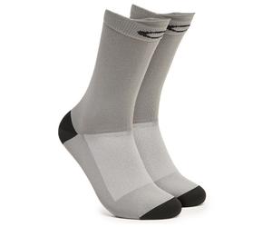 Oakley - Seeker Long Sock - Calze da ciclismo EU 35-38 grigio