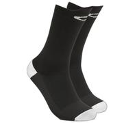 Calze Oakley Seeker Long nero puro bianco - L