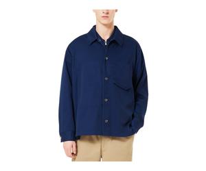 Oakley, ,Shirts ,Uomo ,Blu ,M Cotton Overshirt