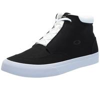 Oakley Sneaker alte da uomo in tela Banks, Nero/Bianco, 44 EU