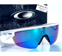 Oakley SPHAERA Bianco Opaco Lenti Blu Polarizzate PRIZM Occhiali 9403-02