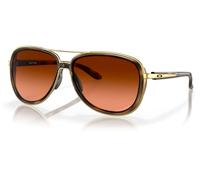 Oakley Split Time Brown Gradient, occhiali da sole male Oro/Marrone Marrone Fumé