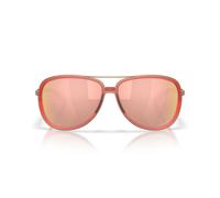 Oakley Split Time Oo 4129 Occhiali Da Sole Donna Arancione Pilot Acciaio 58mm