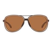 Oakley Split Time Oo 4129 Occhiali Da Sole Donna Marrone Pilot Marrone 54mm Polarizzato