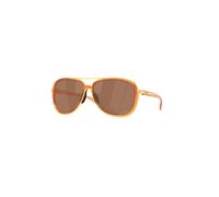 Oakley Donna OO4129 SPLIT TIME 412928 Occhiali da sole Metallo Arancione Marrone Rotonda Normale