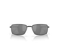 Oakley Square Wire 407513 60 Occhiali da Sole, Nero (Polished Black/Prizmblack), Uomo