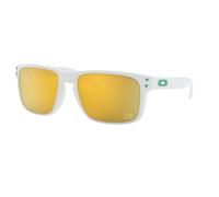 Oakley Super Bowl LIV Holbrook Matte Bianco Prizm 24K Oro Polarizzato OO9102 O6