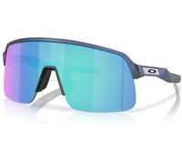 Oakley Occhiali da sole unisex Oo9496 Sutro Lite S rettangolari, Blu trasparente opaco/zaffiro Prizm, 34 mm