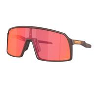 OAKLEY Sutro Prizm matt Radsportbrille, Unisex (Damen / Herren), Fahrradbrille, marrone