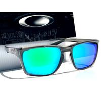 Oakley SYLAS 9448 Occhiali da Sole Polarizzati Galaxy Jade Specchio Lenti Smoke