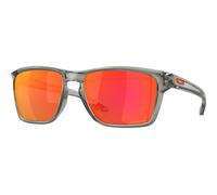 Oakley Sylas OO9448 944832 PRIZM Ruby, Grigio, Plastic, Uomini occhiali da sole 57