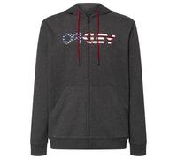 Oakley - Teddy Full Zip Hoddie - Felpa M grigio