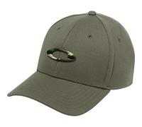 Oakley Tincan cap, Cappello Uomo, Worn Olive/Graphic Camo, S/M