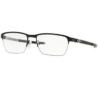 Oakley Uomo OX5099 TINCUP 0.5 TI 509901 Montature da vista Titanio Nero Trasparente Squadrata Normale