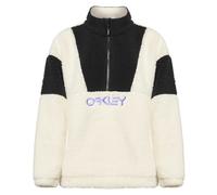 Oakley TNP Ember Half Zip RC - felpa in pile - donna XS White/Black woman