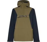 Oakley Tnp Tbt Insulated Anorak - giacca snowboard - uomo S Green/Black man Dwr