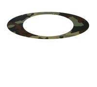 Oakley Unisex-Adult Oakley 9" Foundation Camo Sticker Replacement Lenses, Camo, 0 mm