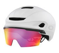 Oakley Unisex Aro7 Road EU Casco da ciclismo, matte white-prizm road, 55-59CM