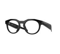 Oakley Unisex Meta OW8002 Hstn 800202 Smart glasses O_Matter Nero Trasparente Rotonda Transitions Fotocromatico
